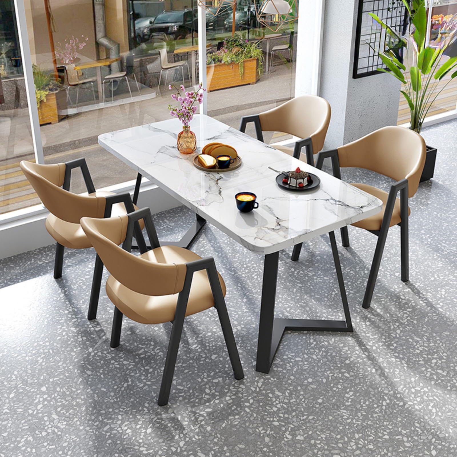 ダイニングテーブルのみの出品【椅子等は別で出品中】 テーブルにかけられる ダイニングチェア 2脚セット 木製 カルネ2