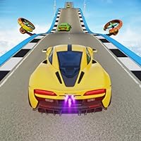 Crazy Mega Ramp Car Stunt Racing 3D: Extreme GT Driving & Sky Track Challenge