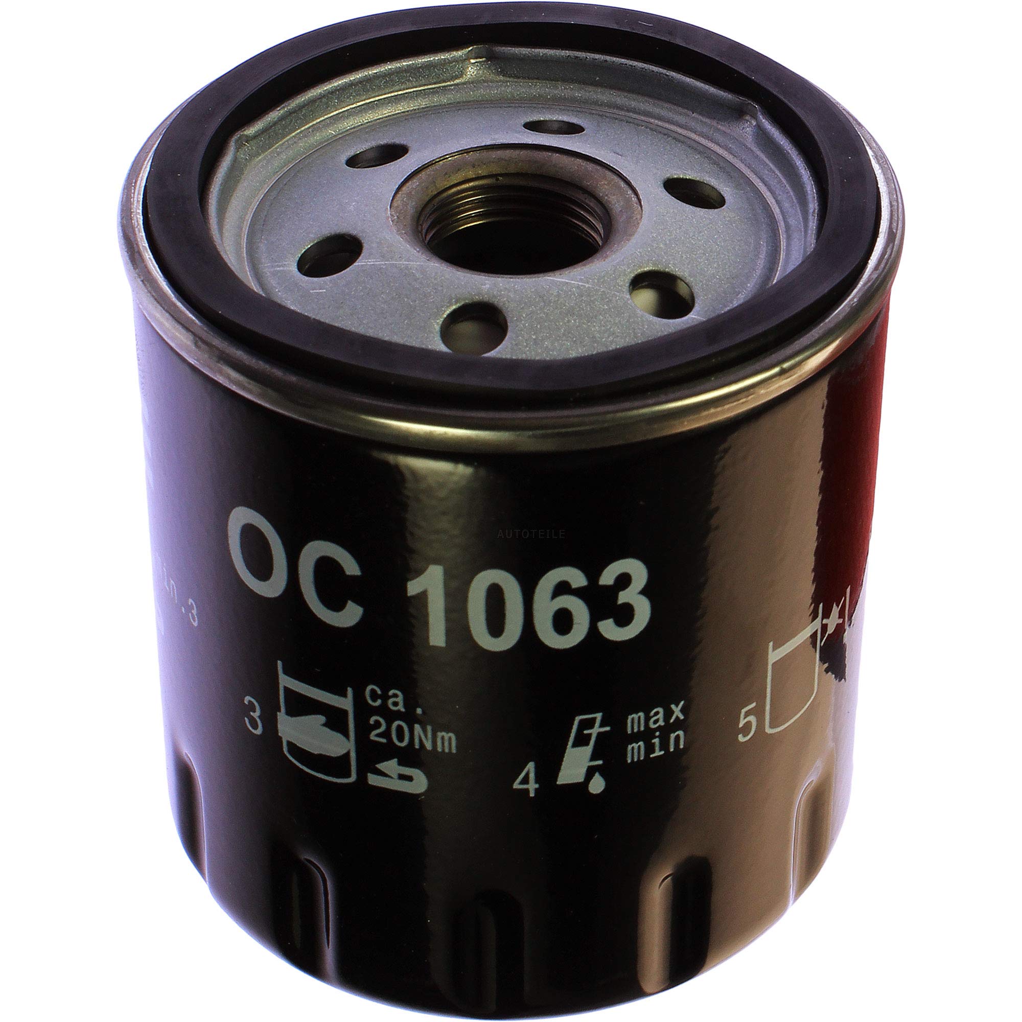 Paquete de inspección Kit de mantenimiento con filtro de aceite OC 1063, filtro de aire LX 2633, filtro de cabina LA 463, tornillo de cierre