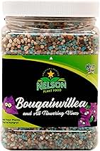 Nelson Plant Food For All Flowering Vines Bougainvillea Trumpet Wisteria Honeysuckles Indoor Outdoor Granular Fertilizer NutriStar 17-7-10 (2 lb)