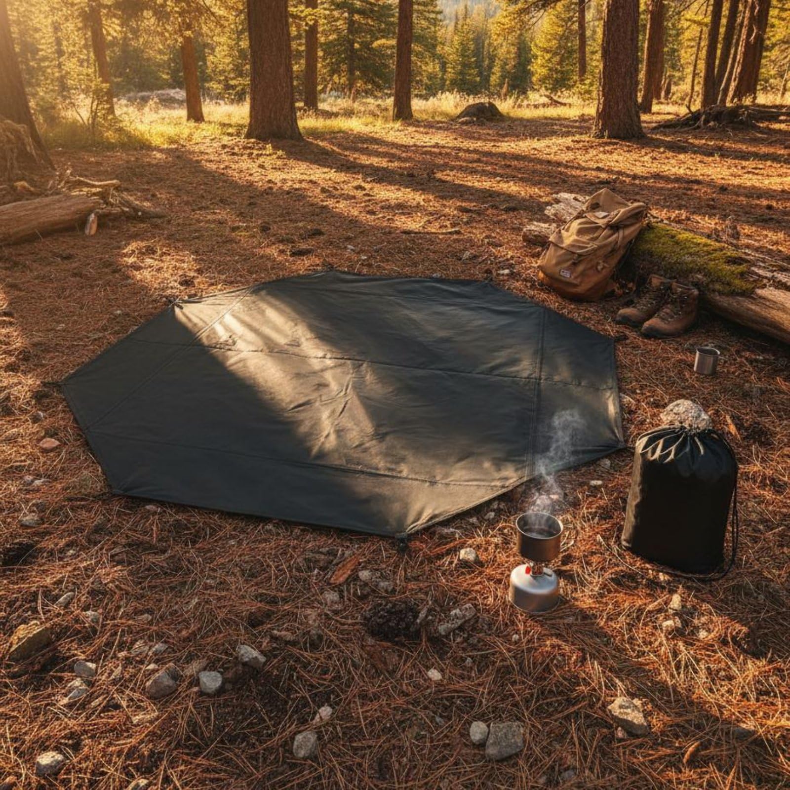 Picknickdecke Outdoor Bodenmatte Zeltunterlage Schutzmatte Oxford Gewebe mit Verstärkten Ecken Und Wasserabweisender Oberfläche für Familienausflüge Strandbesuche Wandertouren Gartenfest