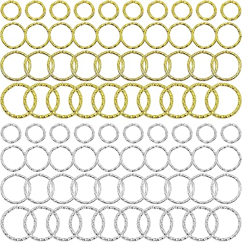 Miniatura 8 de 600 anillos de salto abiertos giratorios, anillos tóricos de 0.310.470.590.590.590.590.590.590.590.59 pulgadas, anillos de salto grandes de círculo