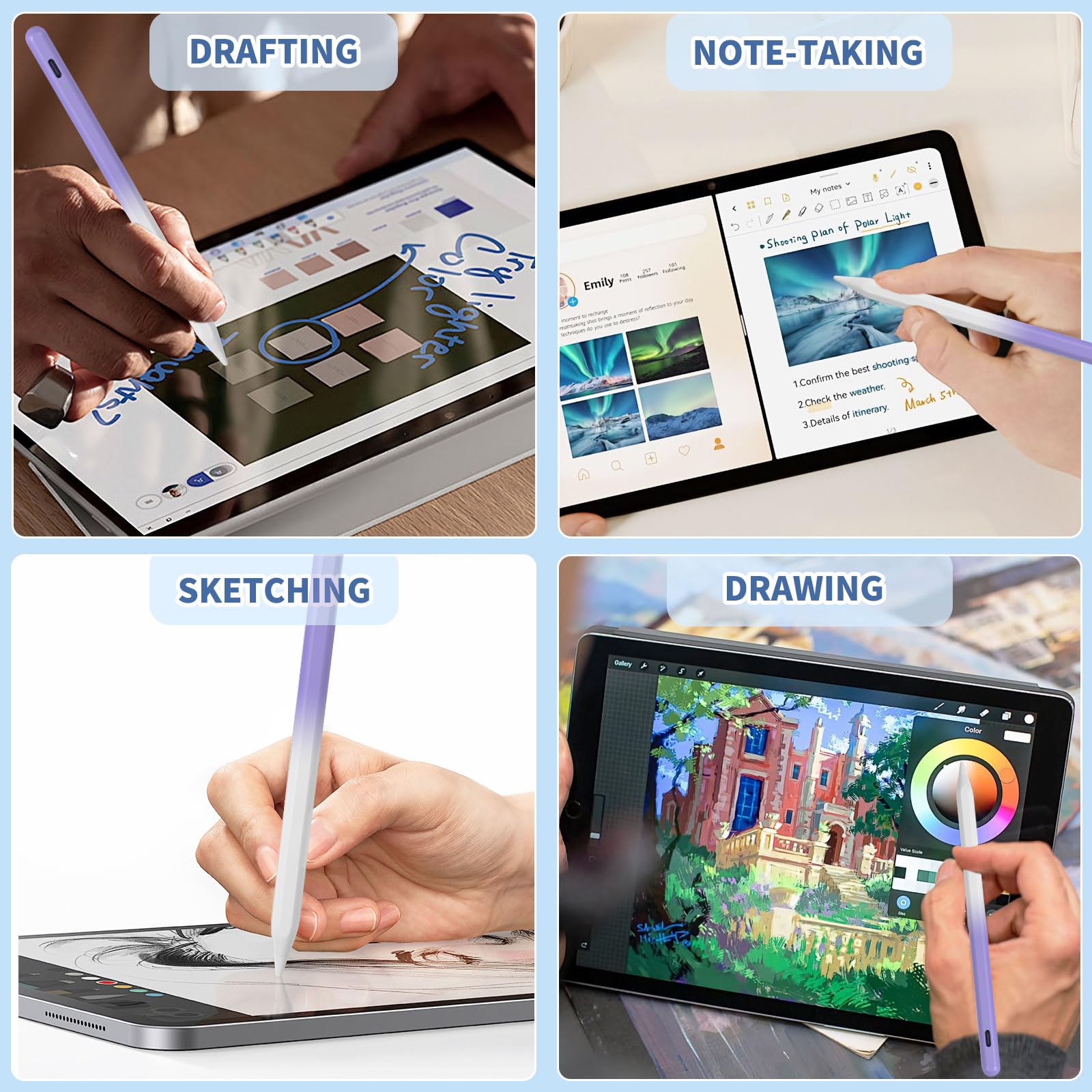 Amazon.co.jp: iPad Pencil、第9世代および第10世代用、高速充電