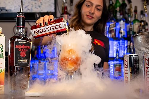 Miniatura 5 de Red Tazz Bebida energética  Fórmula saludable energética certificada vegana con 80 mg de cafeína de Guaraná, taurina y complejo de vitaminas B  8.4