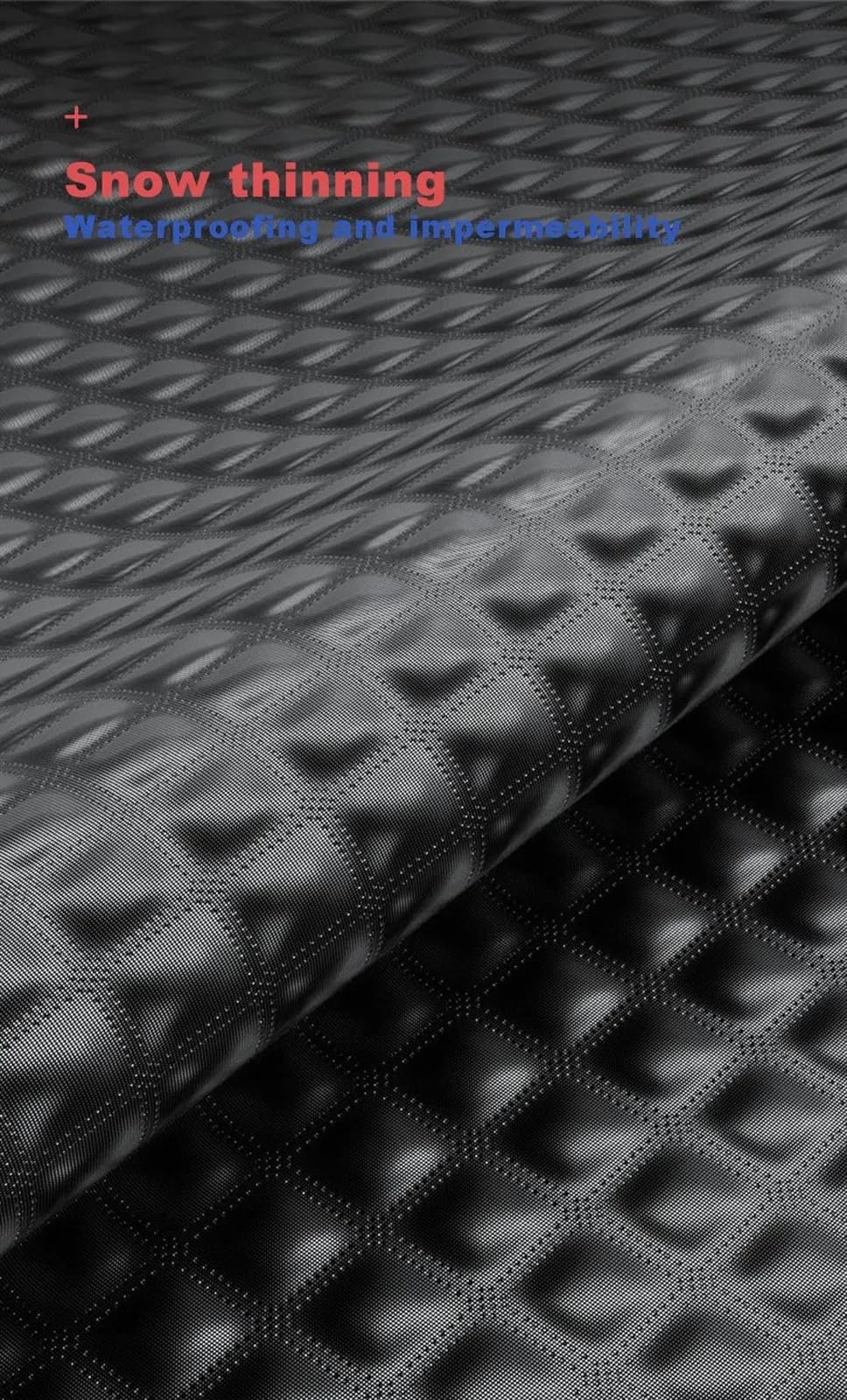 Couverture De Voiture Couverture de pare-brise de voiture couverture de neige de voiture d'hiver Protection complète de pare-brise couvertures de neige glacée imperméables avec bande réfléchissante