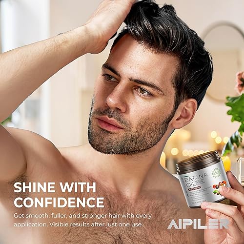 Miniatura 2 de AIPILER Aceite de Batana para el Fortalecimiento del Cabello Aceite de Tratamiento 100% Puro y Crudo de Honduras de Dr. Sebi - Cuidado Capilar Pre o
