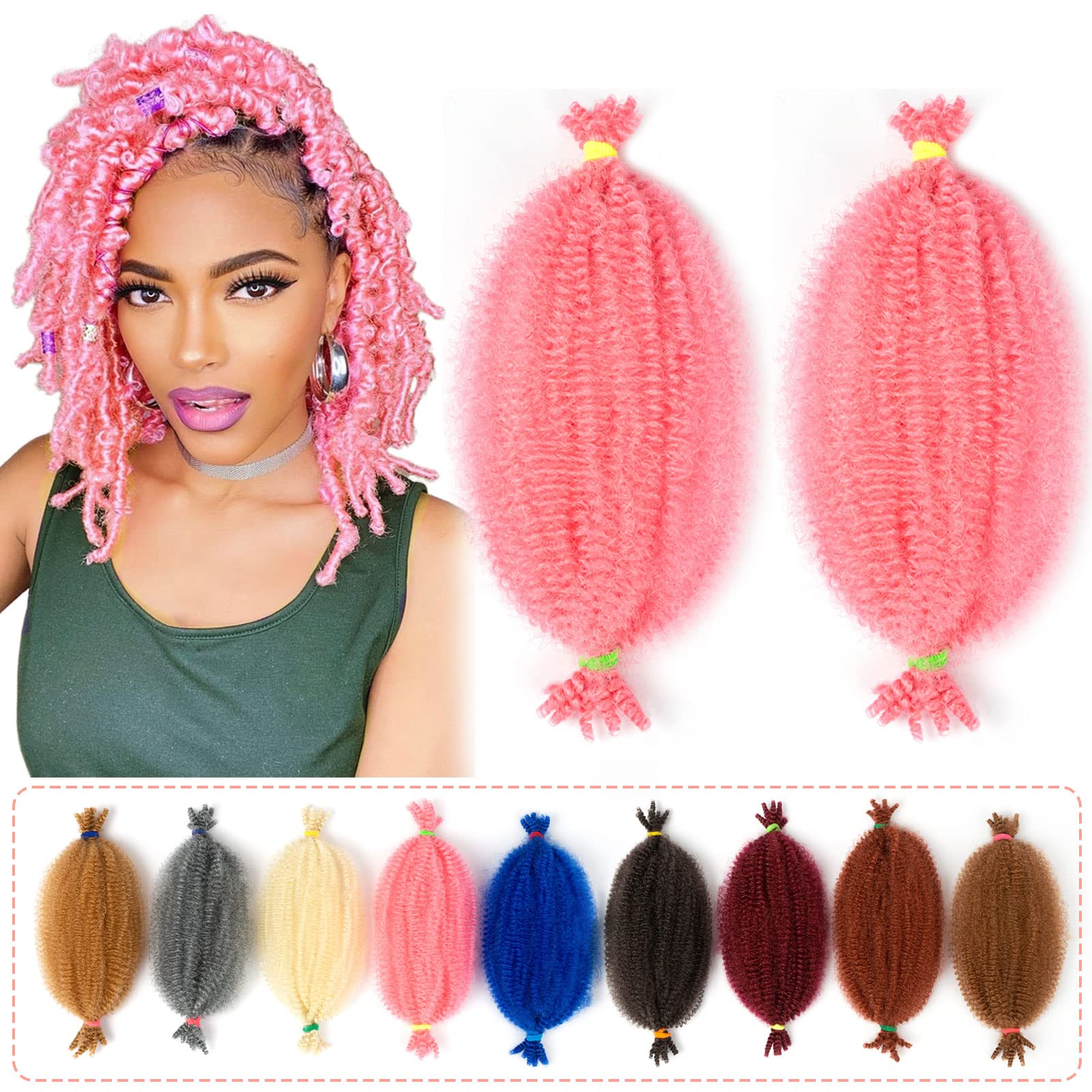 Buy BATISI Marley Twist Braiding Hair 2 Pack 12 Inch Pre Separated
