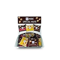 Ritter Sport Mini Special Nuts, Mix Cioccolatini con Croccanti Nocciole, Cioccolato Bianco, Cioccolato al Latte, Cioccolato Fondente, 56 Pezzi, 934 g