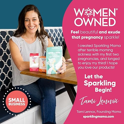 Miniatura 6 de Hecho en Estados Unidos. Mezcla de bebida efervescente que asienta el estómago ideal para el embarazo, especialmente el primer trimestre (vitamina