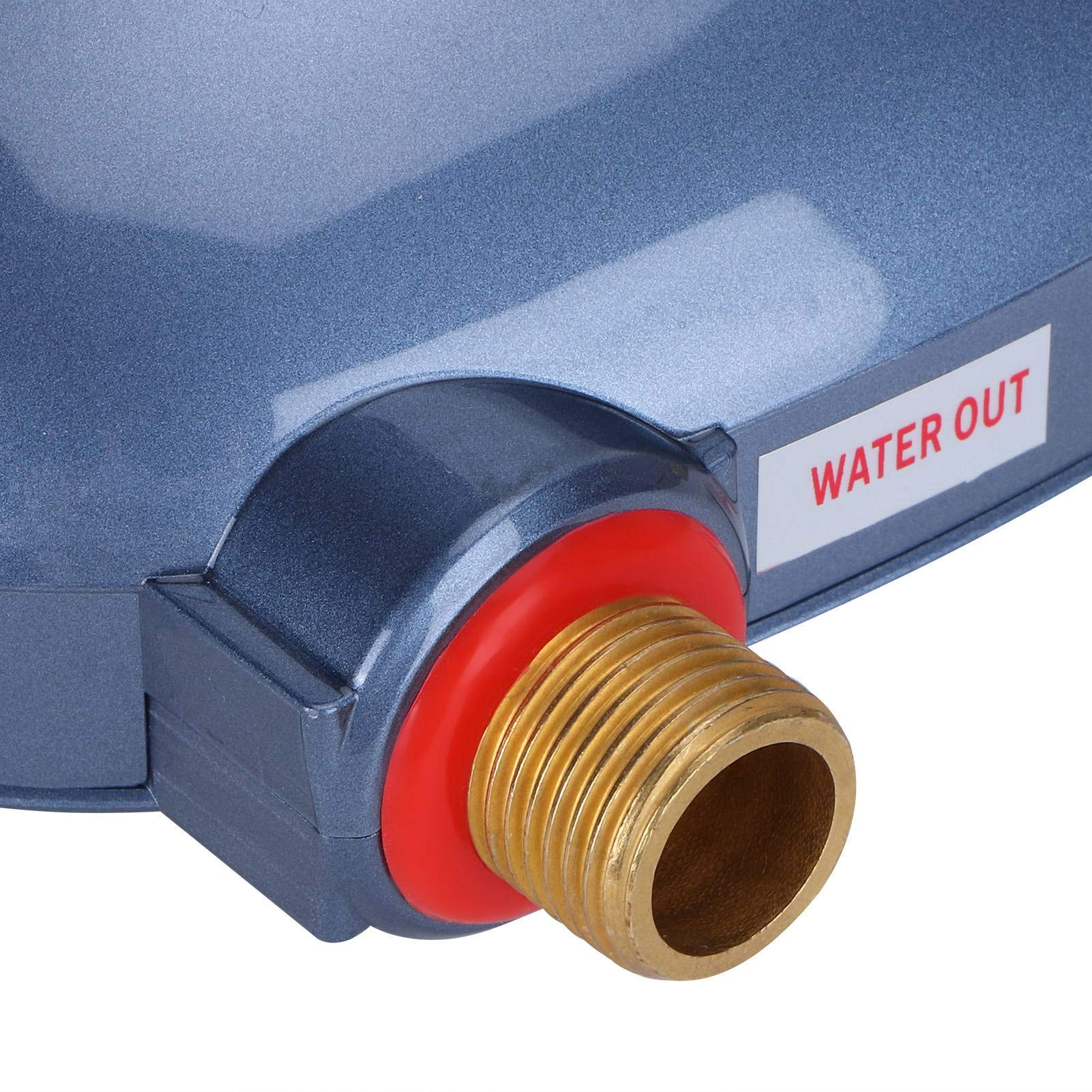 Alomejor 6500W Electric Water Heater, Fast Heating (BLUE) | Risparmio energetico, ecologico, acciaio inossidabile 304, display a LED, protezione multi-sicurezza