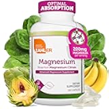 Zahler - Magnesium Supplement Capsules 200 mg (120 Count) Certified Kosher Bioactive Magnesium Citrate for Max Absorption - Natural Magnesium Mineral for Men & Women - Best Magnesium Supplements