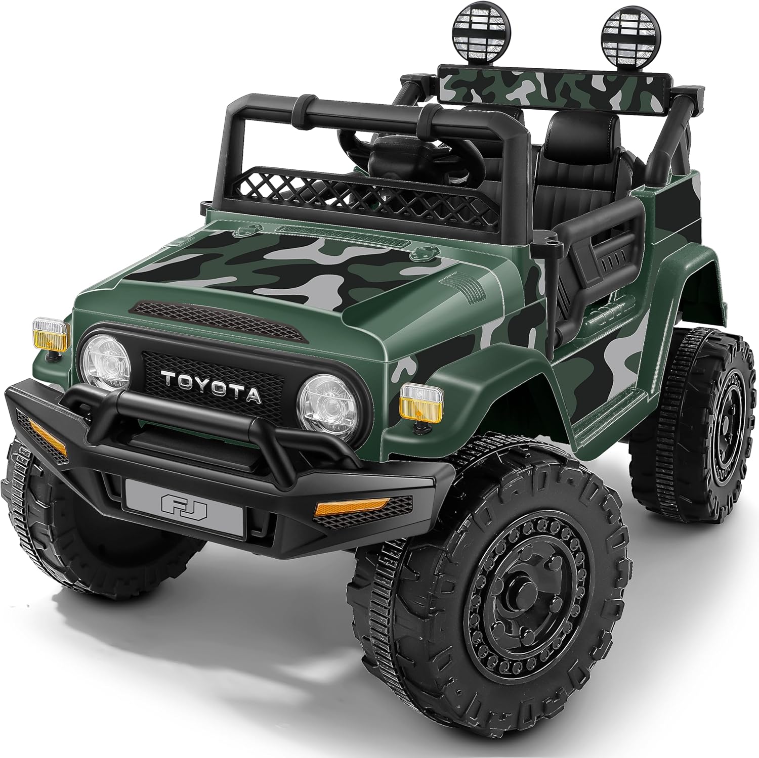ELEMARA Toyota FJ40 Ride On Car-4.0mph Ride on Jeep