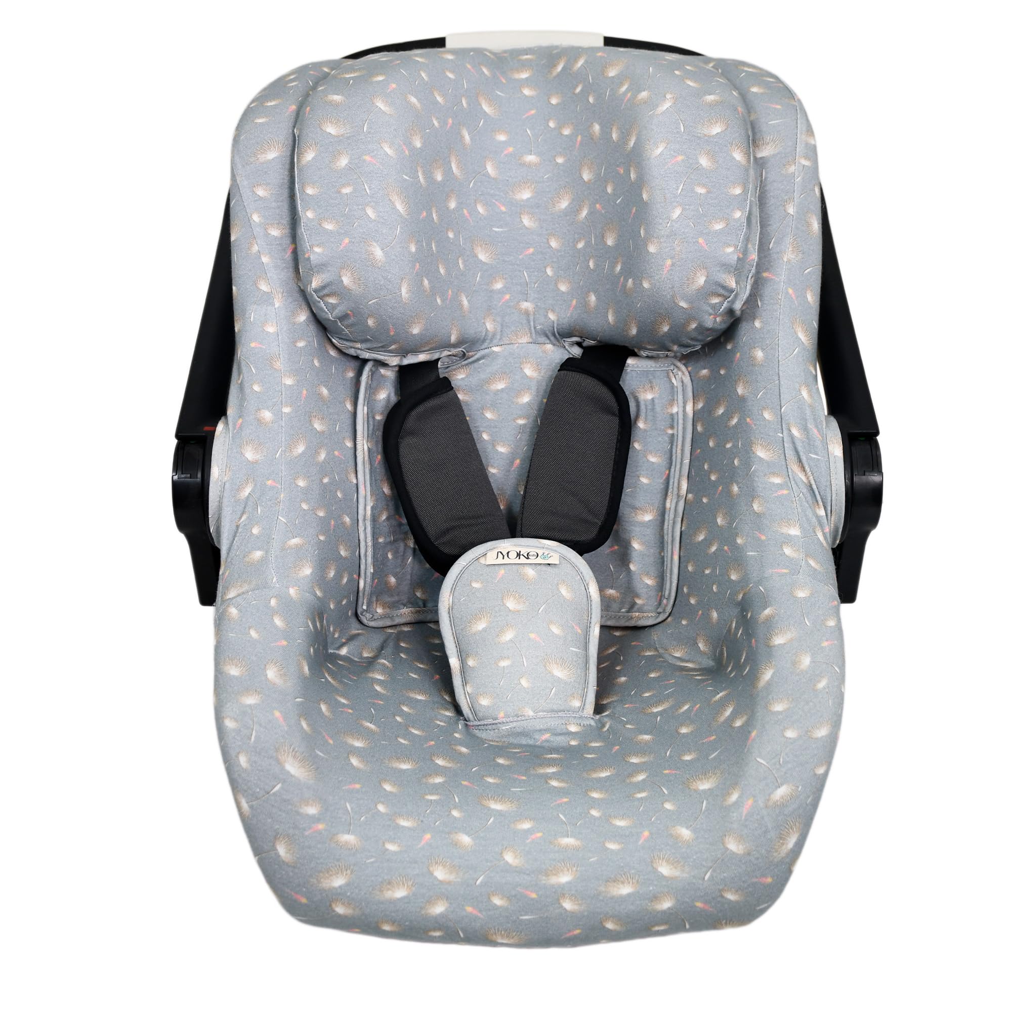 JYOKO KIDS Funda de Algodón para Silla Portabebé Compatible con Concord Neo y Jane Koos (White Star) — view 13