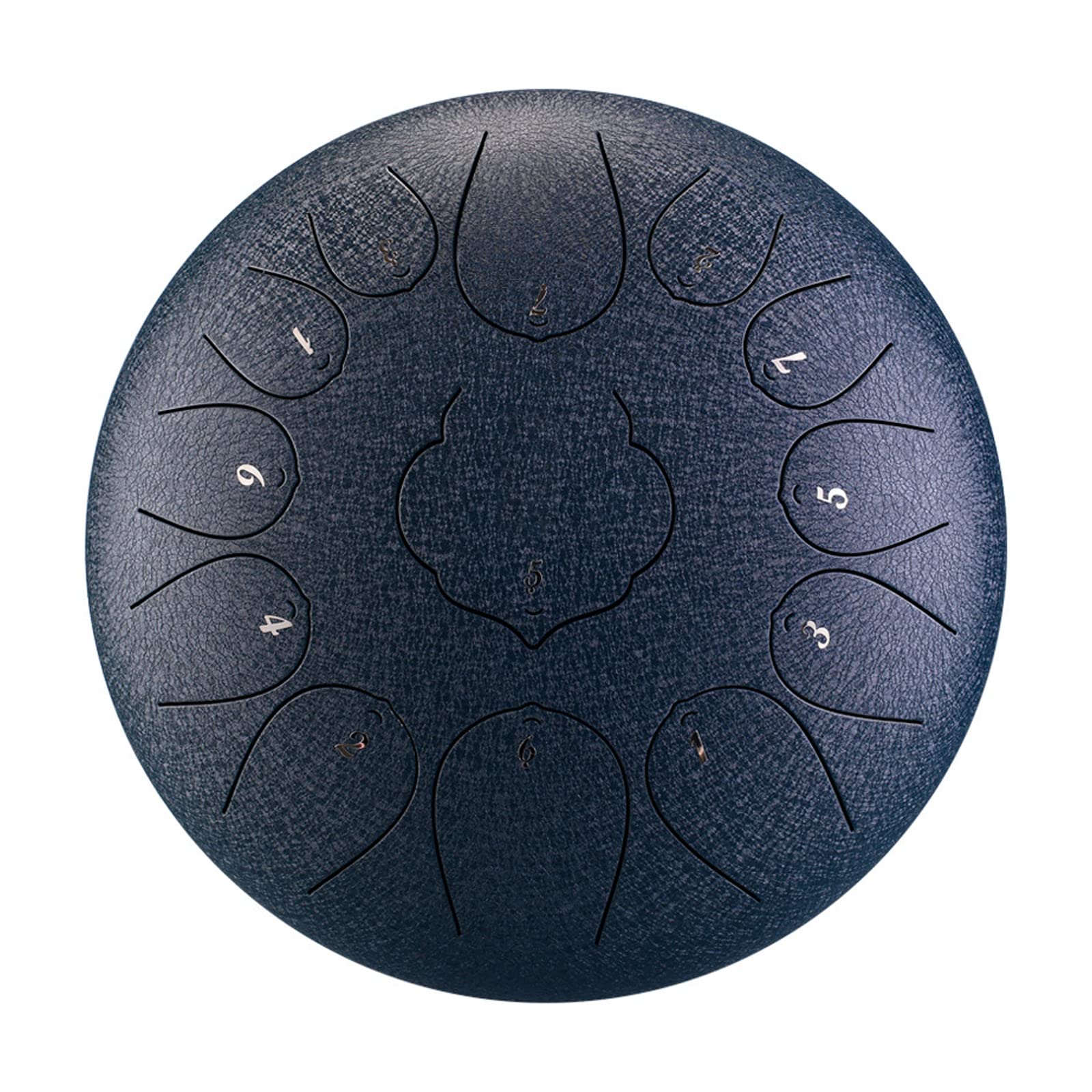 Touche C Tambour éthéré Tambour éthéré 12 Pouces sans souci 13 Tons Steel Tongue Drum 12 Pouces 13 Tons Instrument de Percussion débutant