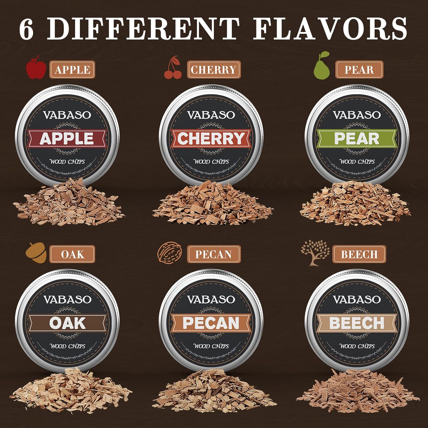 Whiskey Smoker Kit with Torch - 6 Flavors Wood Chips, Old Fashioned Cocktail Drink Smoker Kit, Birthday Bourbon Christmas White Elephant Gifts for Adults Men, Dad, Husband, Whiskey Lover(No Butane)