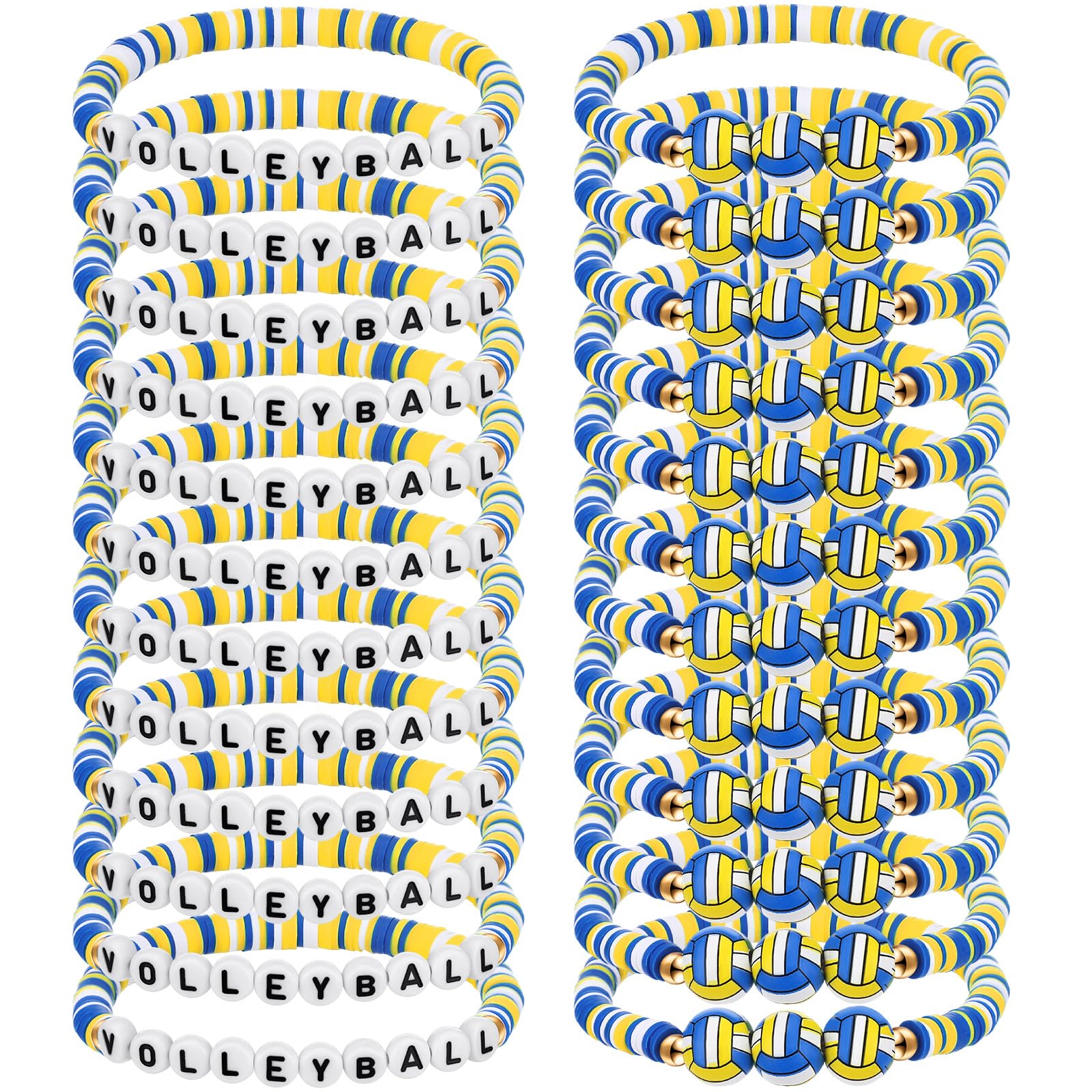 Huquary 24 Pcs Baseball Soccer Softball Football Volleyball - jewelry and watches | Mubboo