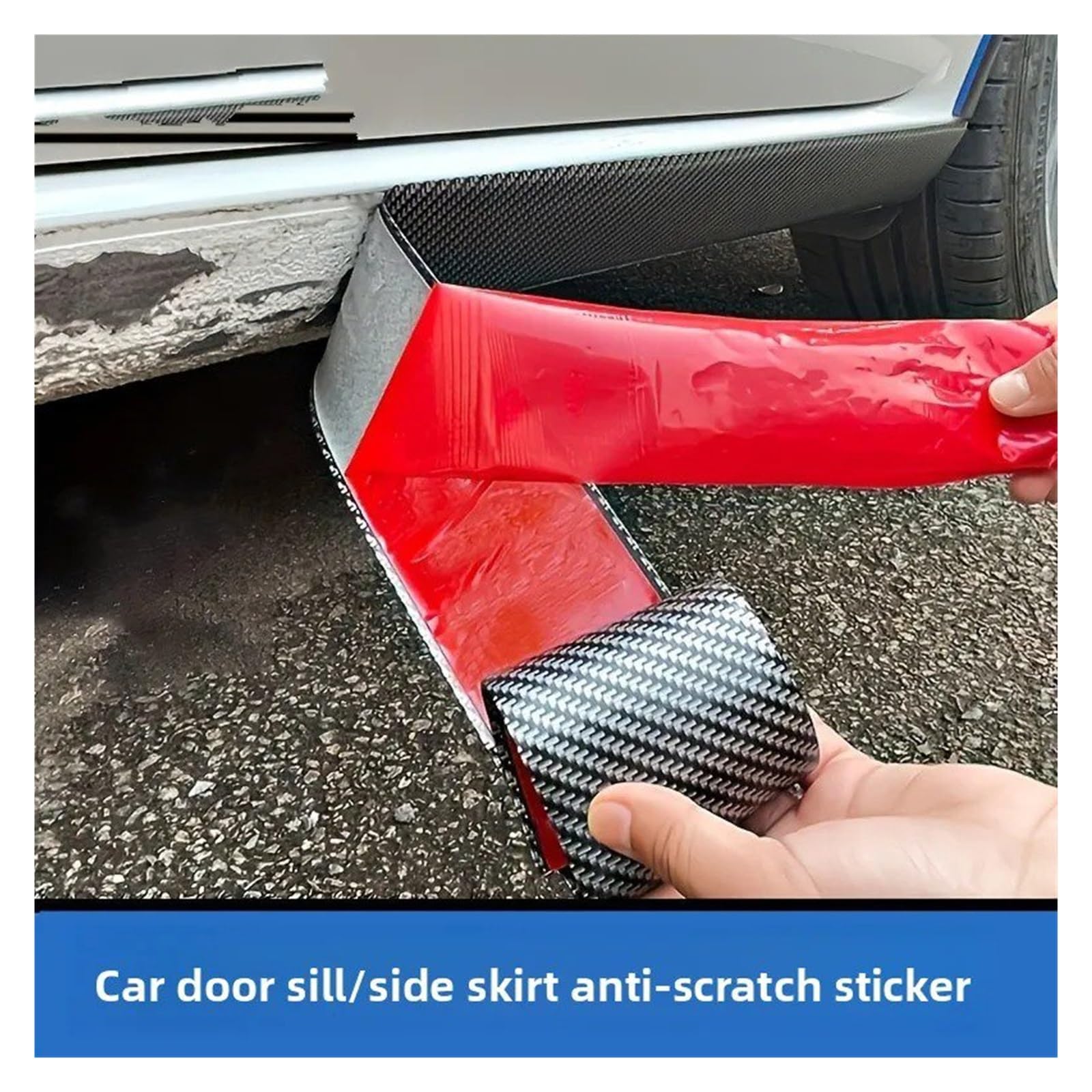 Strisce Antigraffio Portiere Protezione Universale Per Gonna Laterale Antigraffio Davanzale Della Porta Per Berlina/SUV Rivestimento Inferiore Impermeabile In Pvc(10CM x 1M)