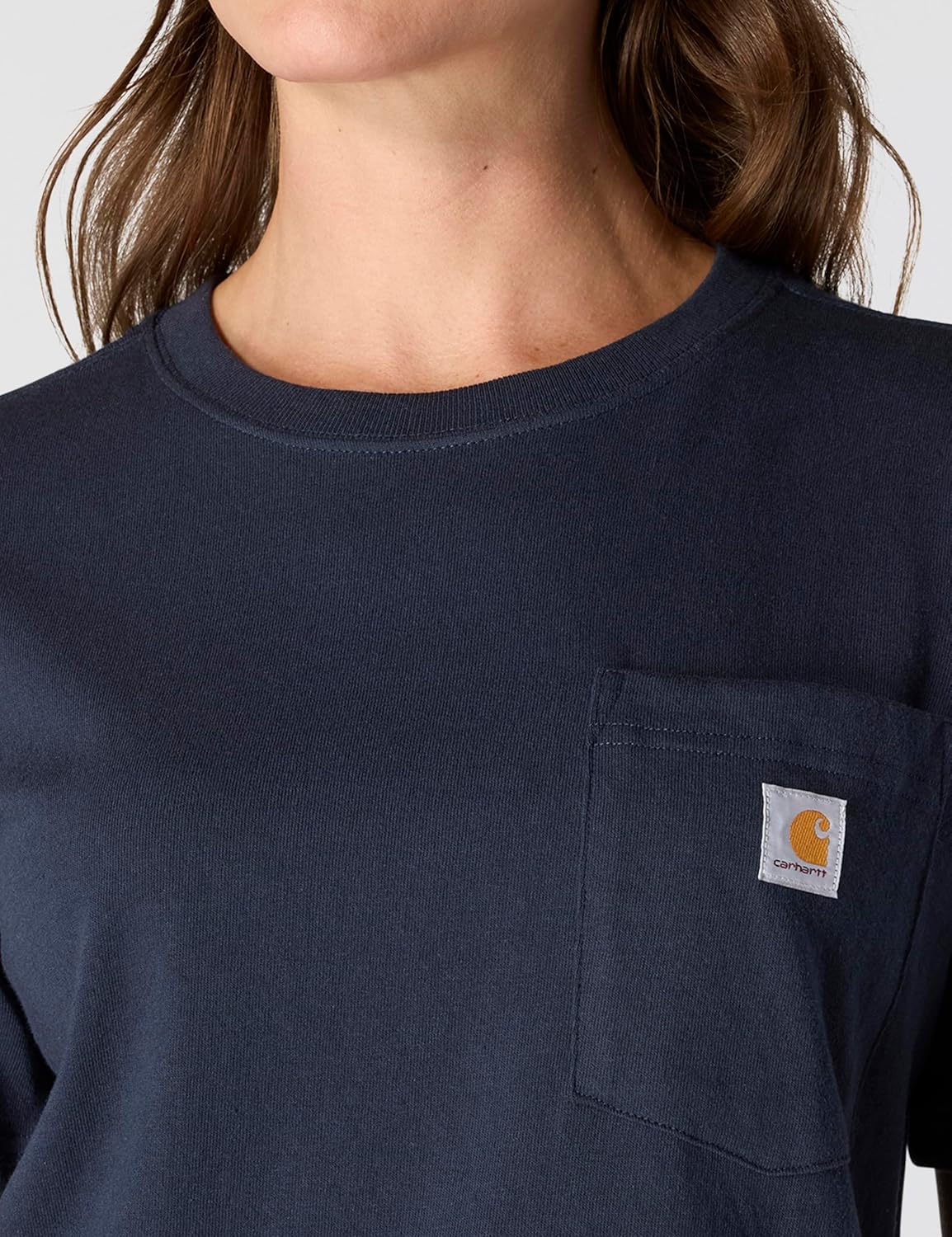 Carhartt Women’s Loose Fit Heavyweight Short-Sleeve Pocket T-Shirt - Image 5