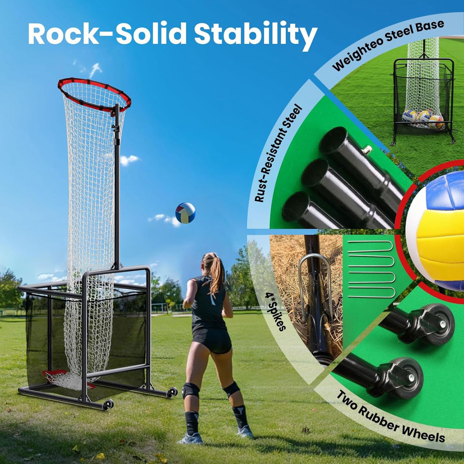 Amazon | T Tooyful バレーボールセッタートレーニングネット