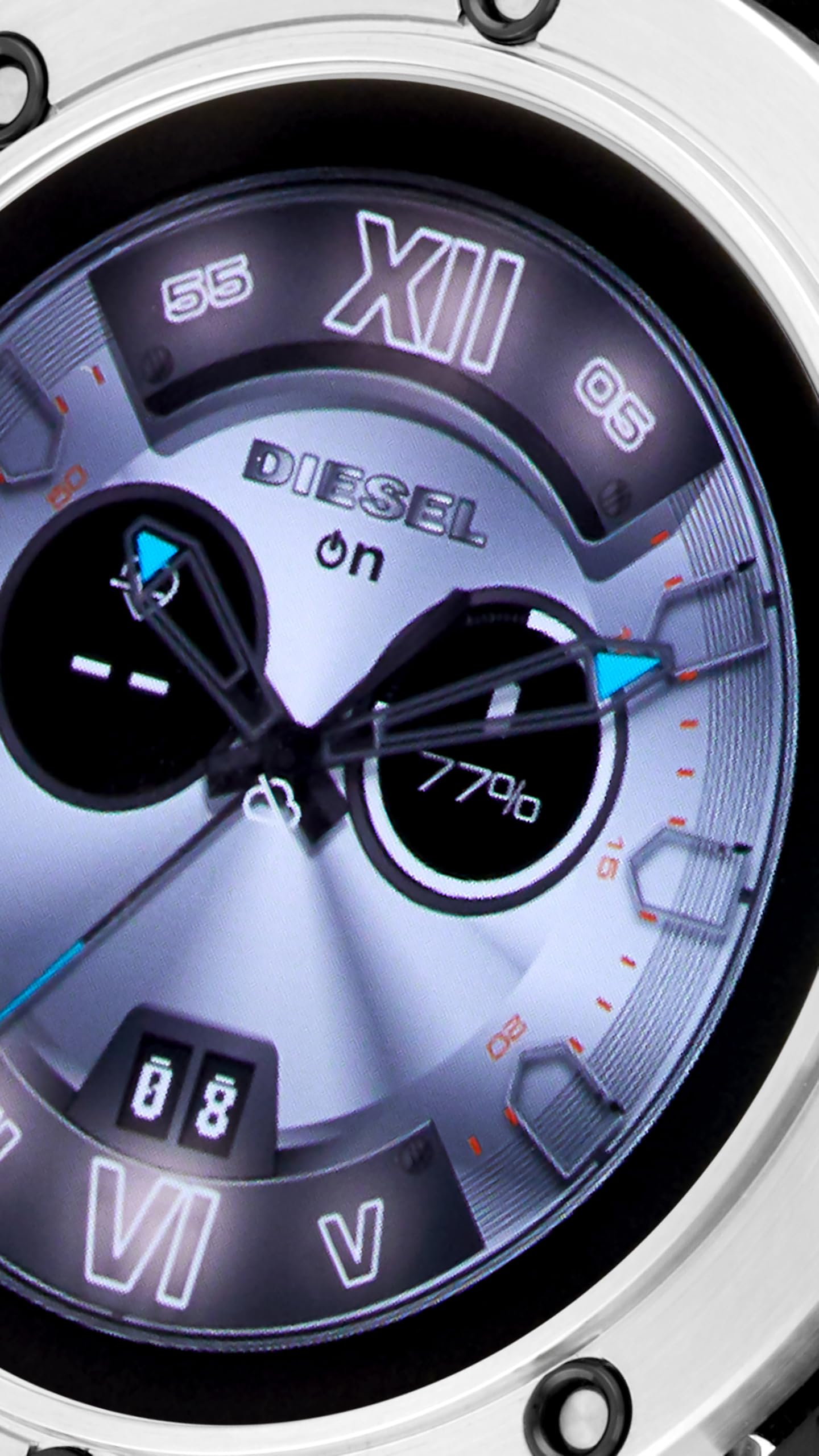 Buy Diesel Axial Digital Black Over sized dial Men's Watch-DZT2014