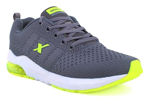 Sparx Mens SM 632 | Enhanced Durability & Soft Cushion | Green Running Shoe - 7 UK (SM 632)