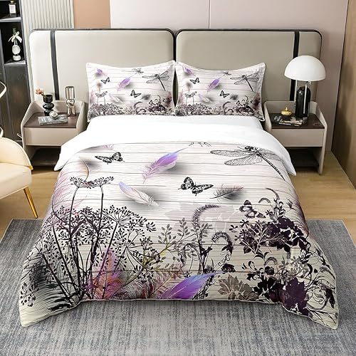 Miniatura 8 de jejeloiu Juego de funda de edredón con diseño de sol y luna, 100 % algodón, tamaño matrimonial, 1 panel, estilo bohemio exótico, galaxia exótica,