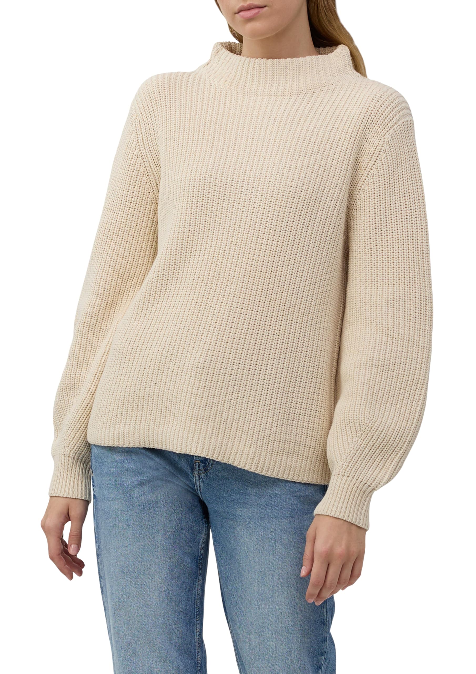 s.Oliver Strickpullover mit weitem Arm und Turtleneck