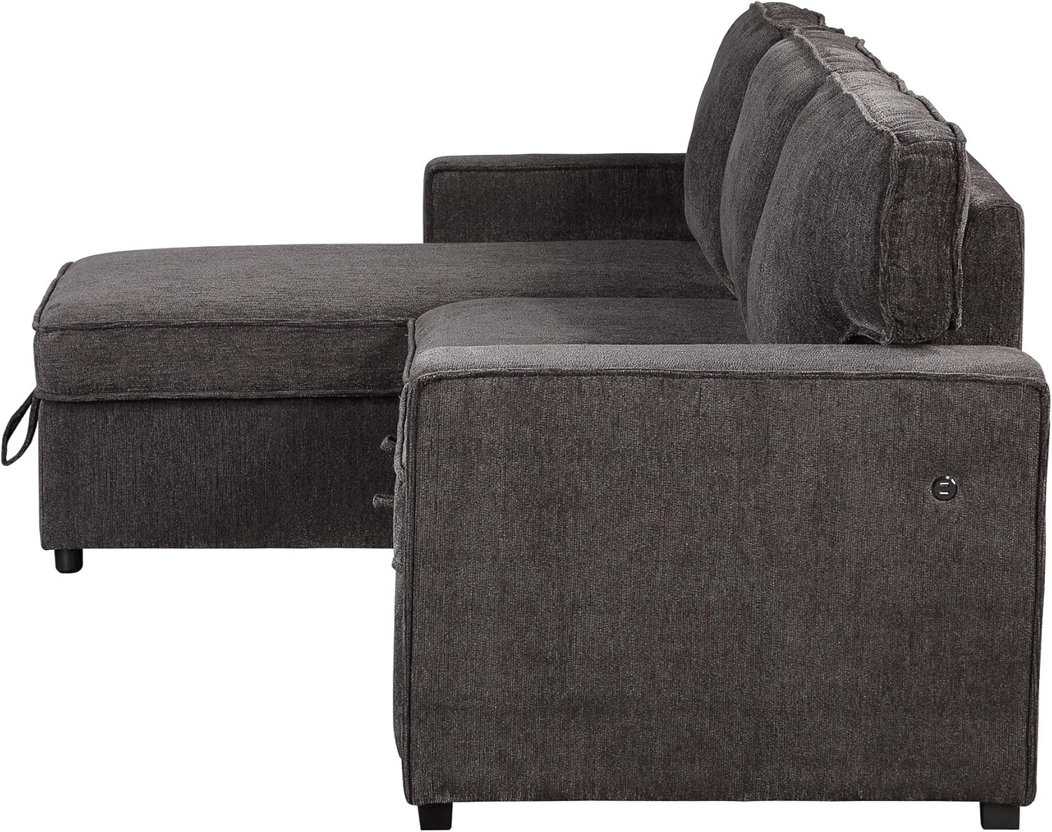 Global Furniture USA U0203 Dark Grey Sofabed