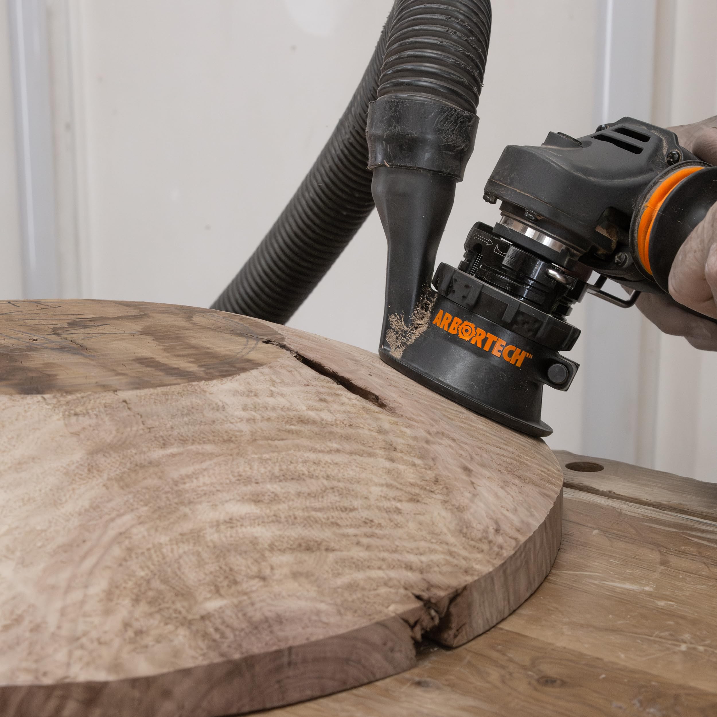 ARBORTECH SpheroPlane® Schnitzaufsatz mit Schleifsystem für Winkelschleifer