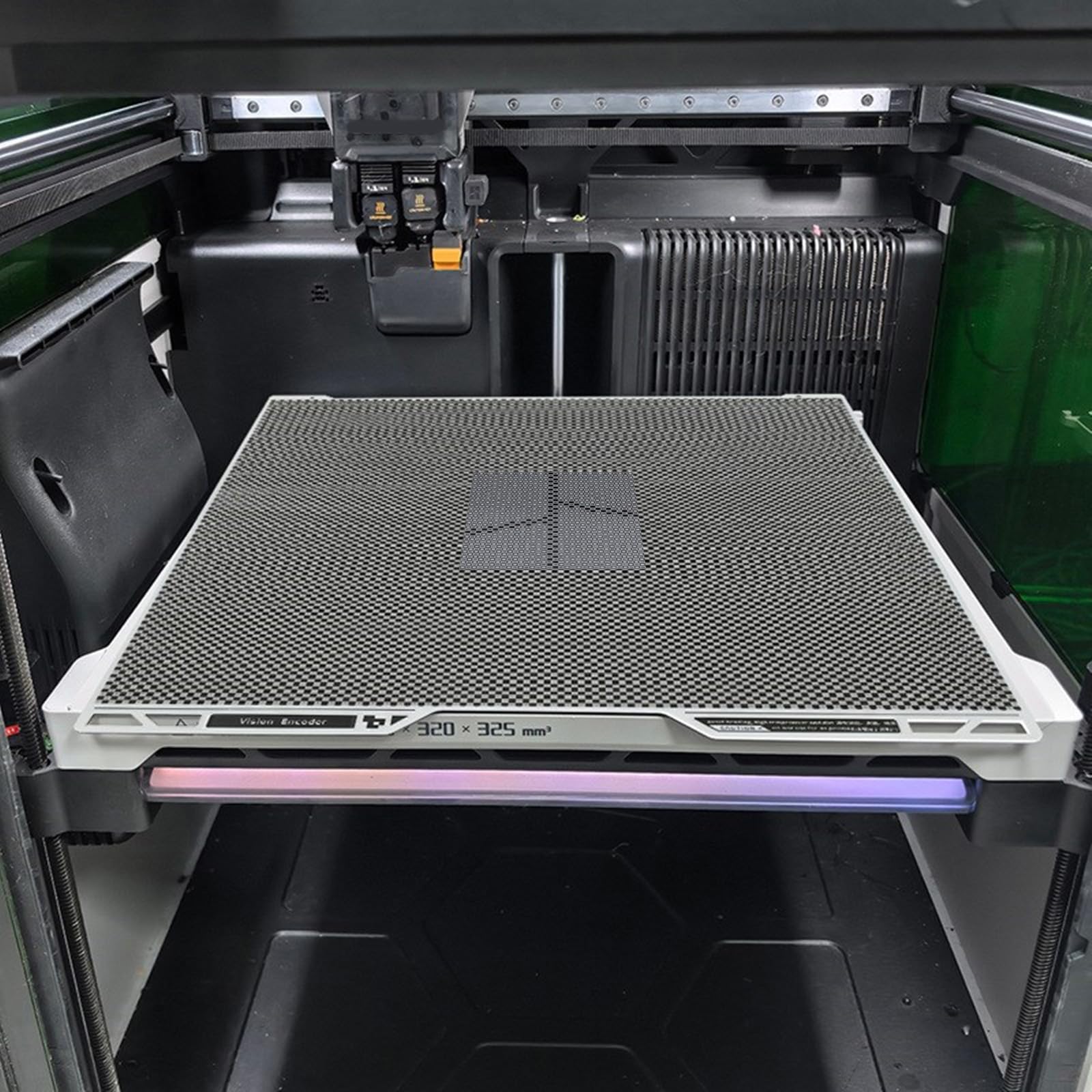 La Placa de codificación Visual de Metal confiable para impresoras H2C H2D H2S Mantiene la calibración de precisión de máxima precisión de Movimiento