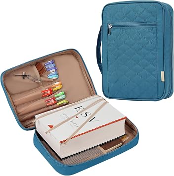 FINDCOZY Bible Cover for Women, Large Carrying Case for Regular Bible