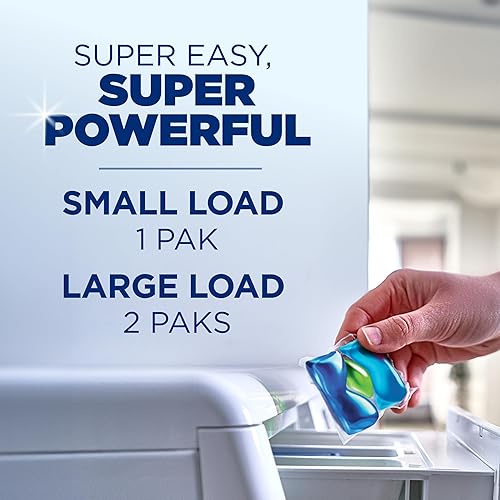 Miniatura 7 de ARM & HAMMER Deep Clean Stain Formula Power Paks, detergente para ropa, removedor de manchas de lavandería, aroma limpio brillante, 44 unidades, 44