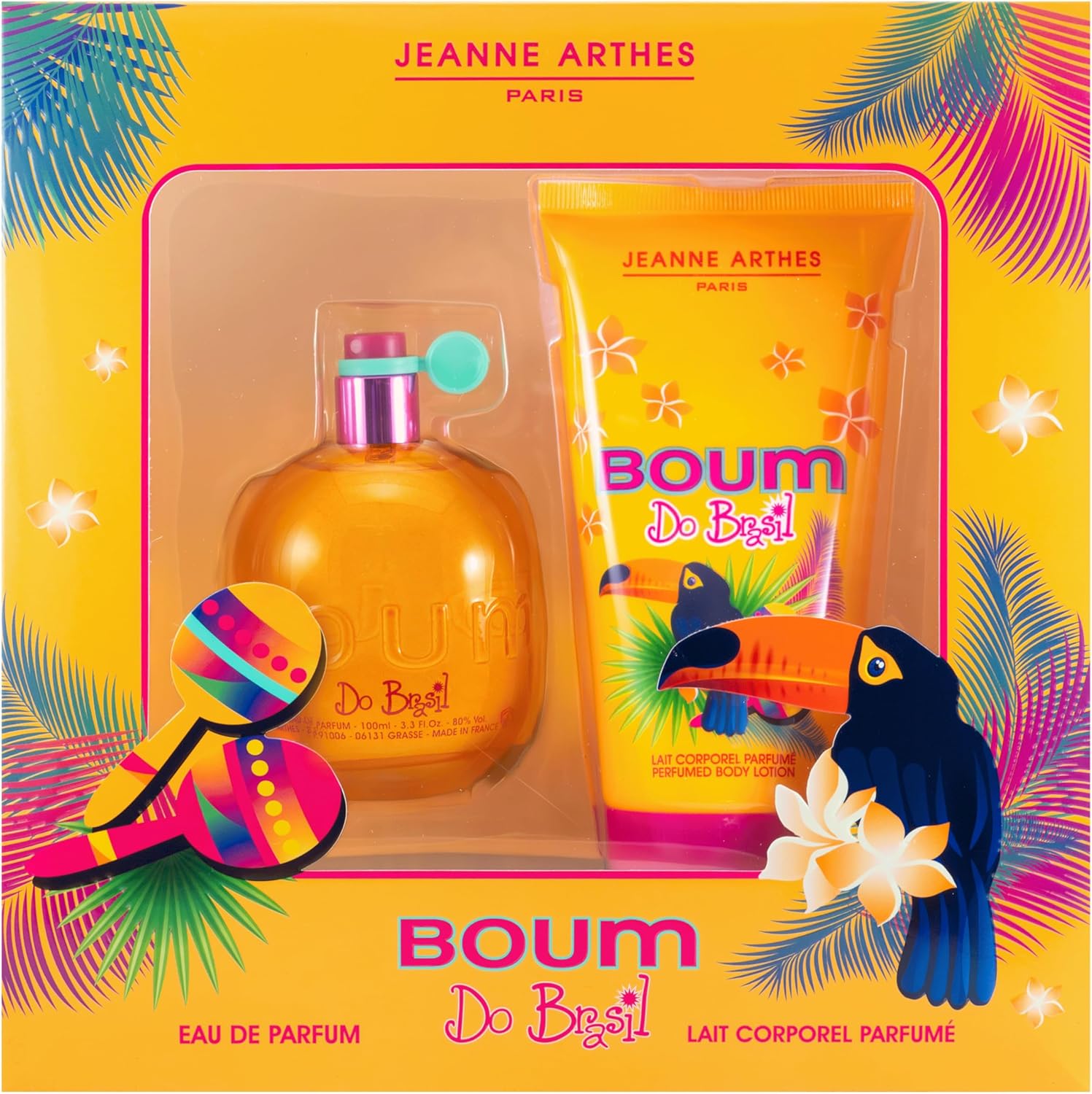jeanne arthes boum woda perfumowana 100 ml   zestaw 