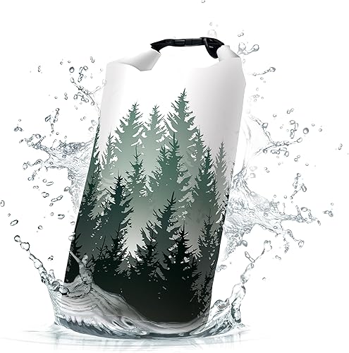 Bolsa seca impermeable, mochila impermeable enrollable de 2L5L10L20L30L40L, bolsas ligeras flotantes para kayak, canotaje, pesca, natación y