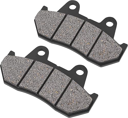 Miniatura 4 de AHL Juego de pastillas de freno semimetálicas delanteras y traseras para Honda GL1100A GL1100 A GL 1100A 1100 A Goldwing Aspencade 1982-1983