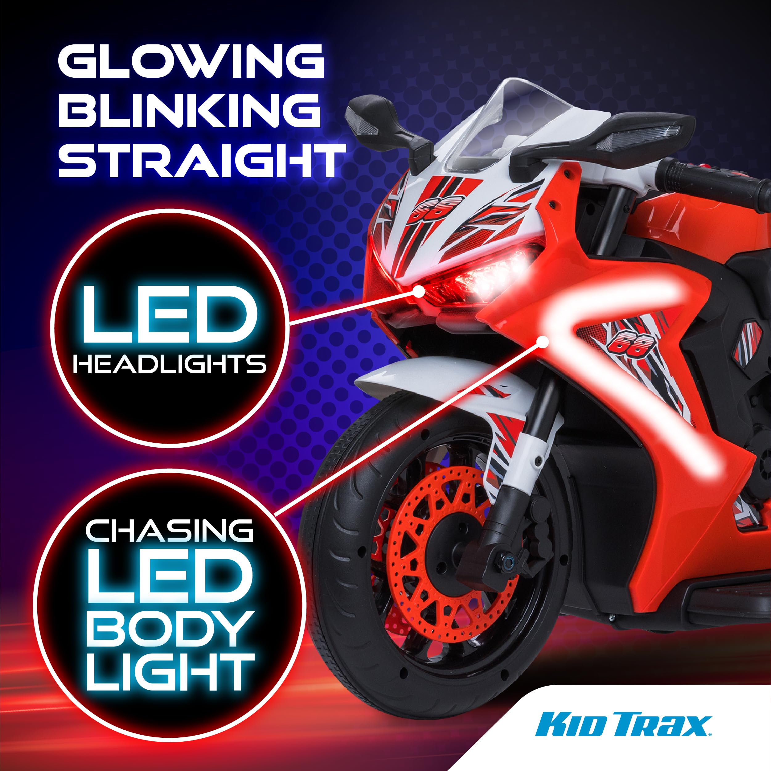 ウィキッドチャイルド Amazon.com: Kid Trax 6V Glow Electric Toddler Kids