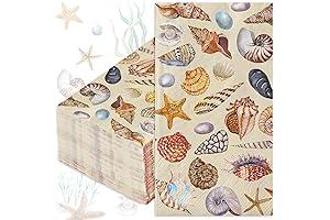 Coastal Paper Napkins: Seashell Delights for Any Summer Soiree