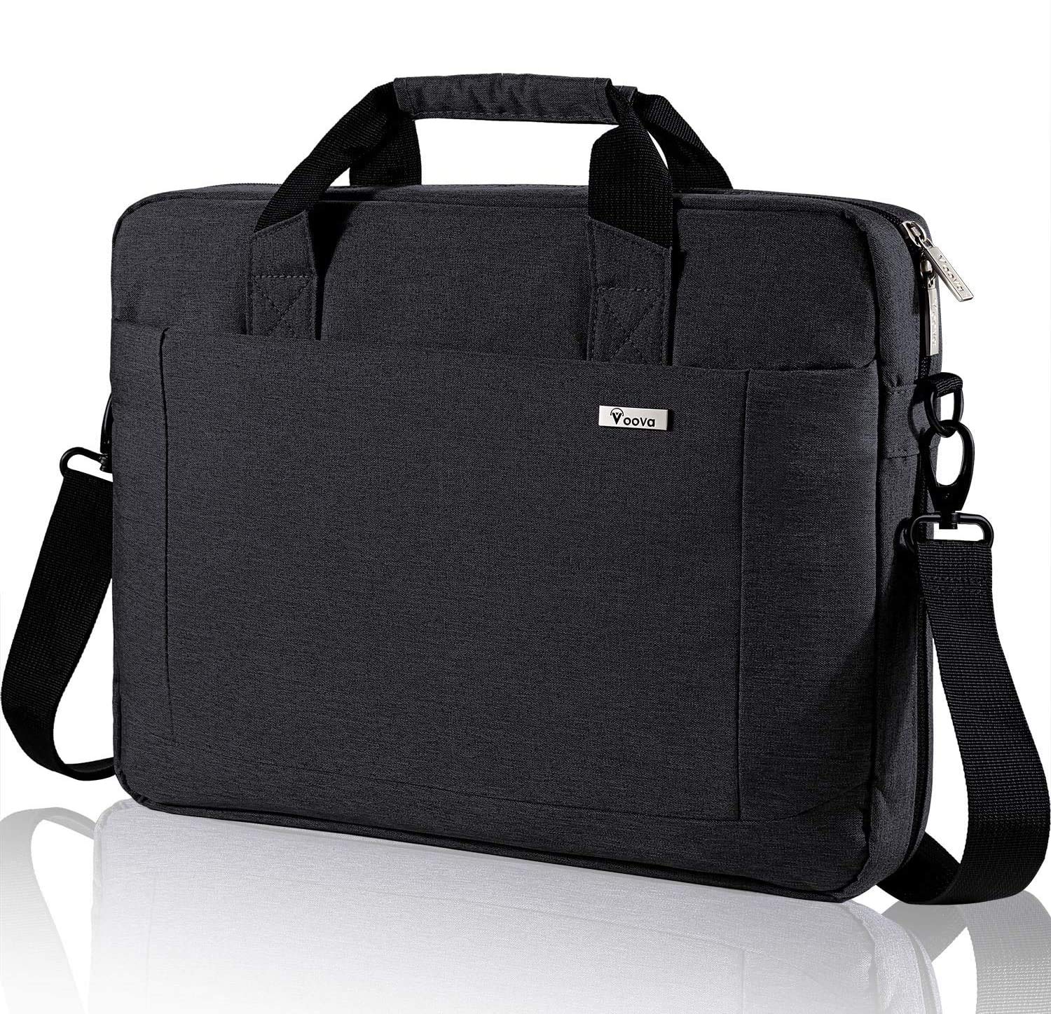 Voova Laptop Bag Case 17 17 3 Inch Computer Sleeve Messenger Bag with Shoulder Strap Expandable Waterproof Large