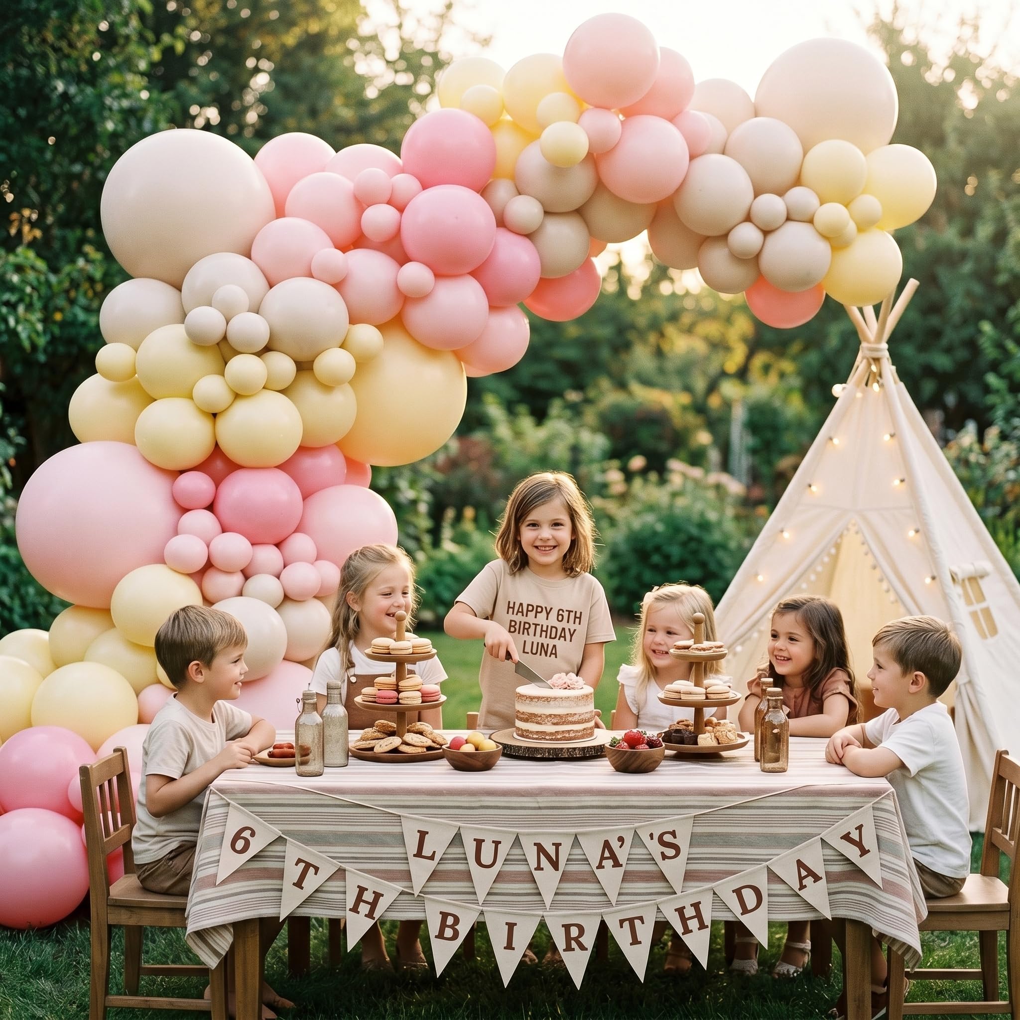 Kit di 400 palloncini rosa e giallo, 45,7 cm, 30,5 cm, diverse dimensioni, rosa pastello, giallo, rosa chiaro, sabbia, bianco, palloncini in lattice per compleanno, orso, baby shower, decorazioni per
