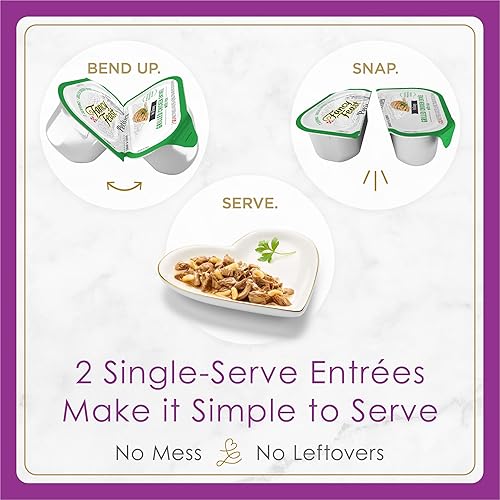 Miniatura 14 de Purina Fancy Feast Petites alimento húmedo gourmet en salsa para gatos, sabores surtidos, 24 unidades de 2.8 onzas, bandejas