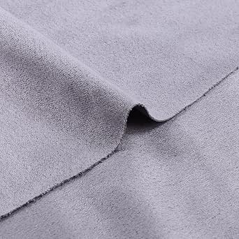 Dark Grey Microsuede Headliner Fabric - 3 Yard Roll With Foam Backing For Car Interiors