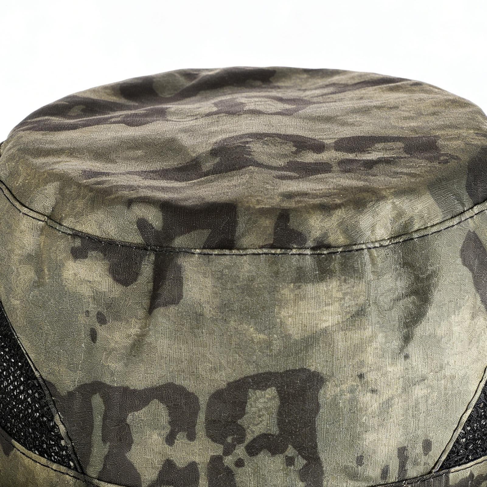 Cappello con Ventilatori a Energia Solare - Ventola a 4 Teste, Tesa Larga, Alimentato a Energia Solare - Cappello da Pescatore per Esterni - per Pesca, Campeggio, Giardinaggio, Hiking, Lavoro, Viaggi,