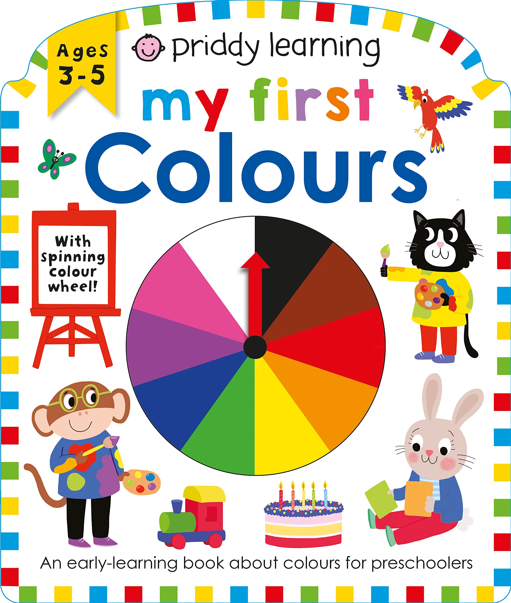 (Good)-Priddy Learning: My First Colours (UK Edition) (board_book)-Priddy Books,