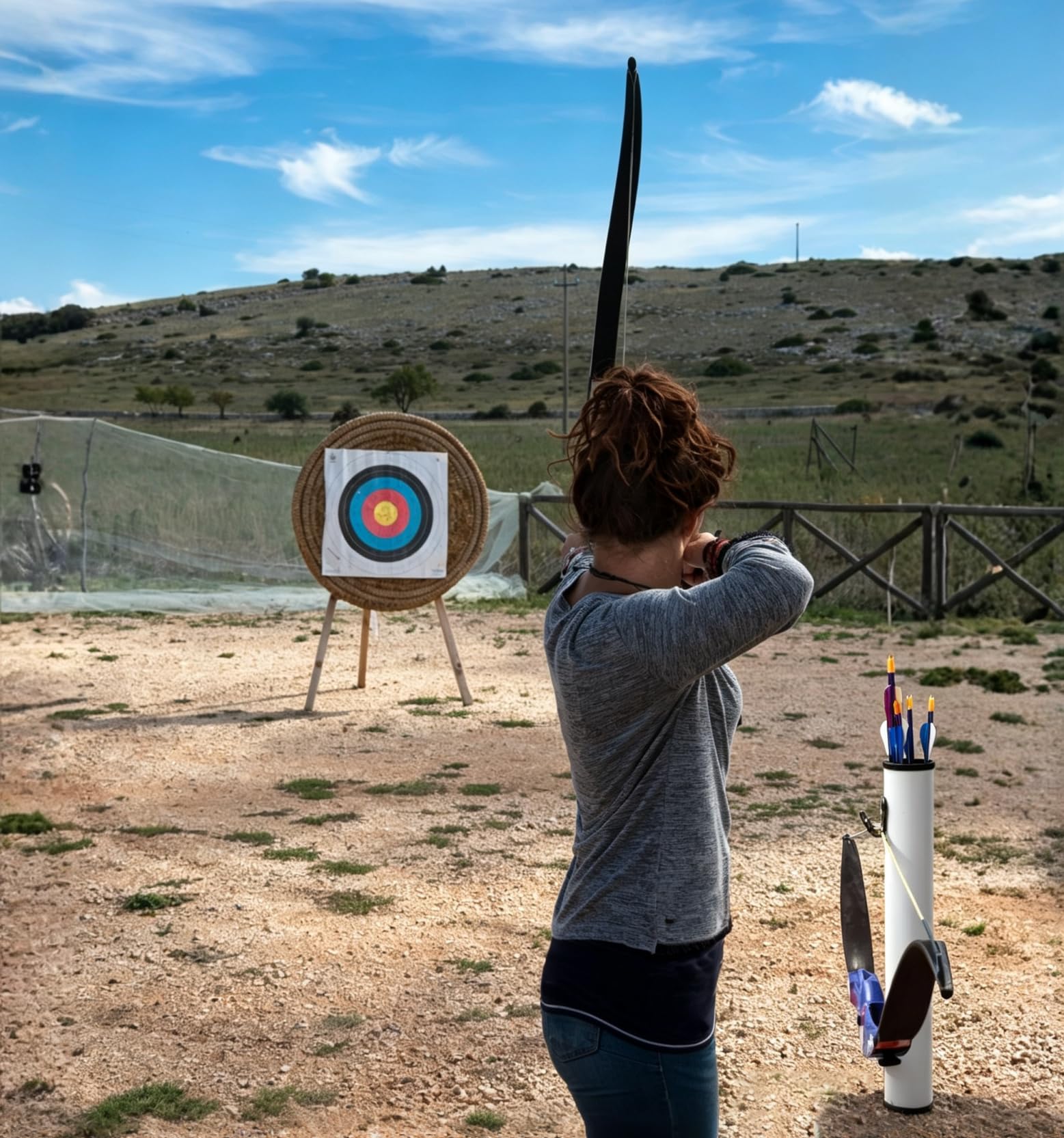 Arco curvo, extraíble, juego de tiro con arco, principiante, 13/18 kg, arco recurvo ajustable, arco y flecha, arco de entrenamiento para tiro a objetivo, ejercicios de tiro con arco al aire
