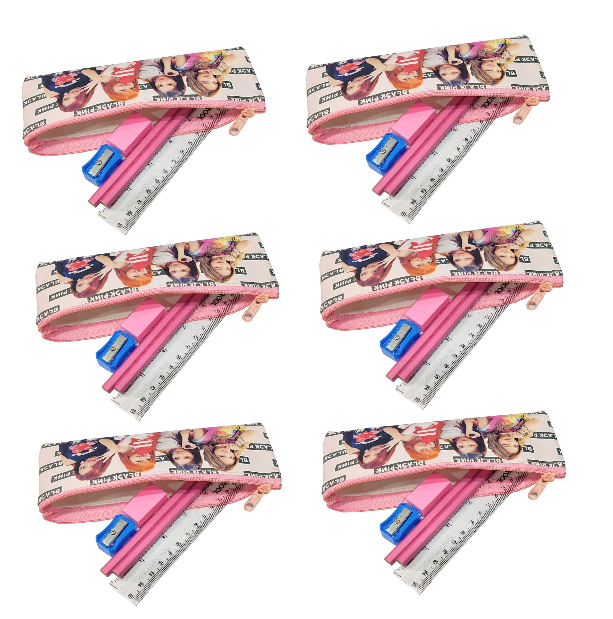 KOBBET® 6pcs Stationery Return Gift Set for Kids, Party Favor Gift, Birthday Party Return Gift, Pencil Box with Stationery for Kids School Stationery Return Gift Set Gift for Kids Students (GIRLS BTS) (B0BS1KFXQ3) Amazon Price History, Amazon Price Tracker