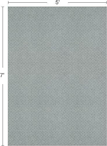 Miniatura 10 de LINLA Fieltro de doble superficie + almohadilla de goma antideslizante, 3 x 5 pies, 14 pulgadas de grosor, almohadilla de apoyo de amortiguación de