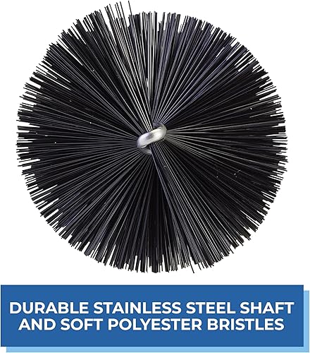 Vista 12 de Vikan cepillo suave para tubo, poliéster, Blanco, 1