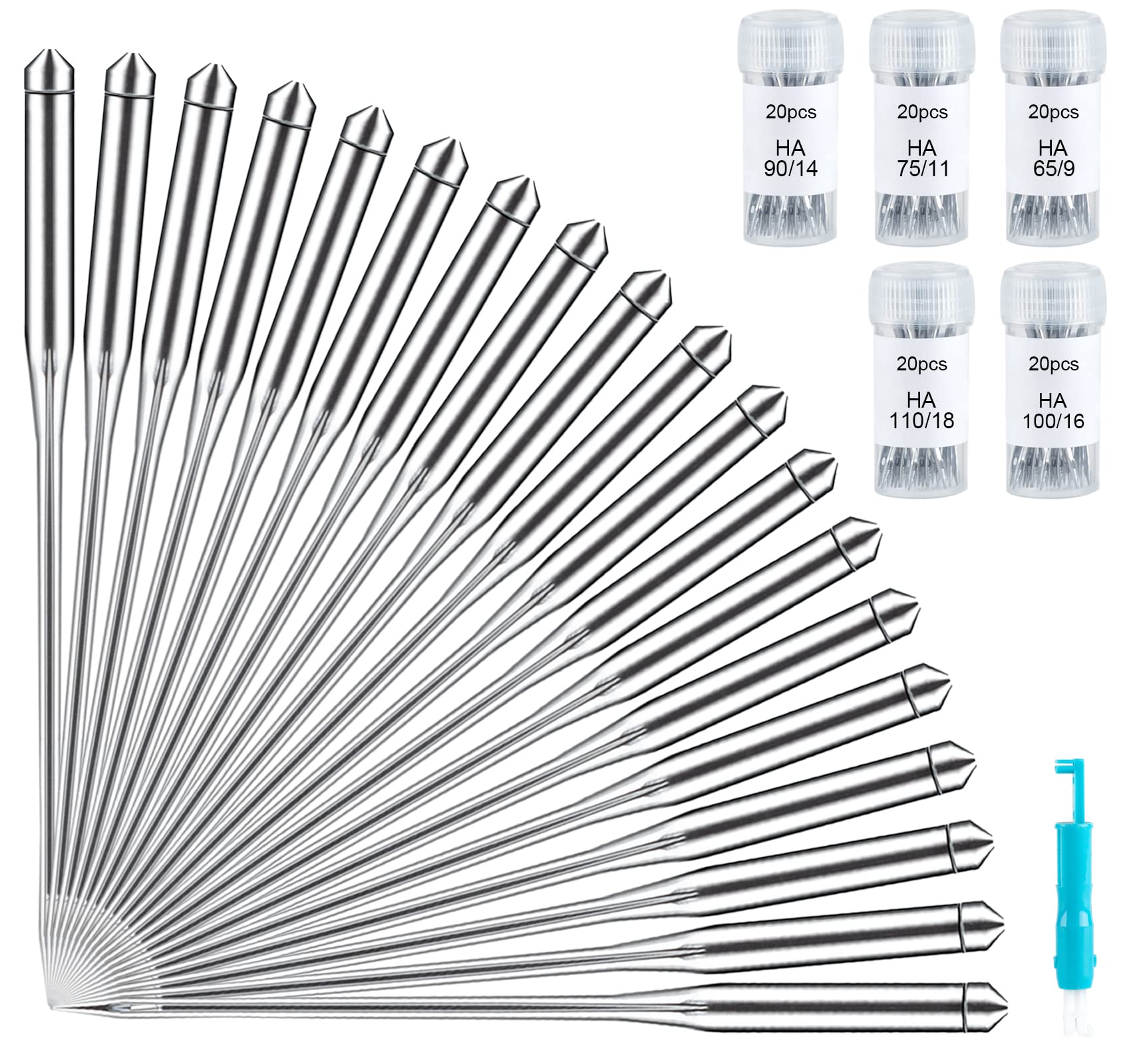 【新品未使用】Needles Set-Up S Amazon.com: SINGER 04808 Titanium Universal Regular Point