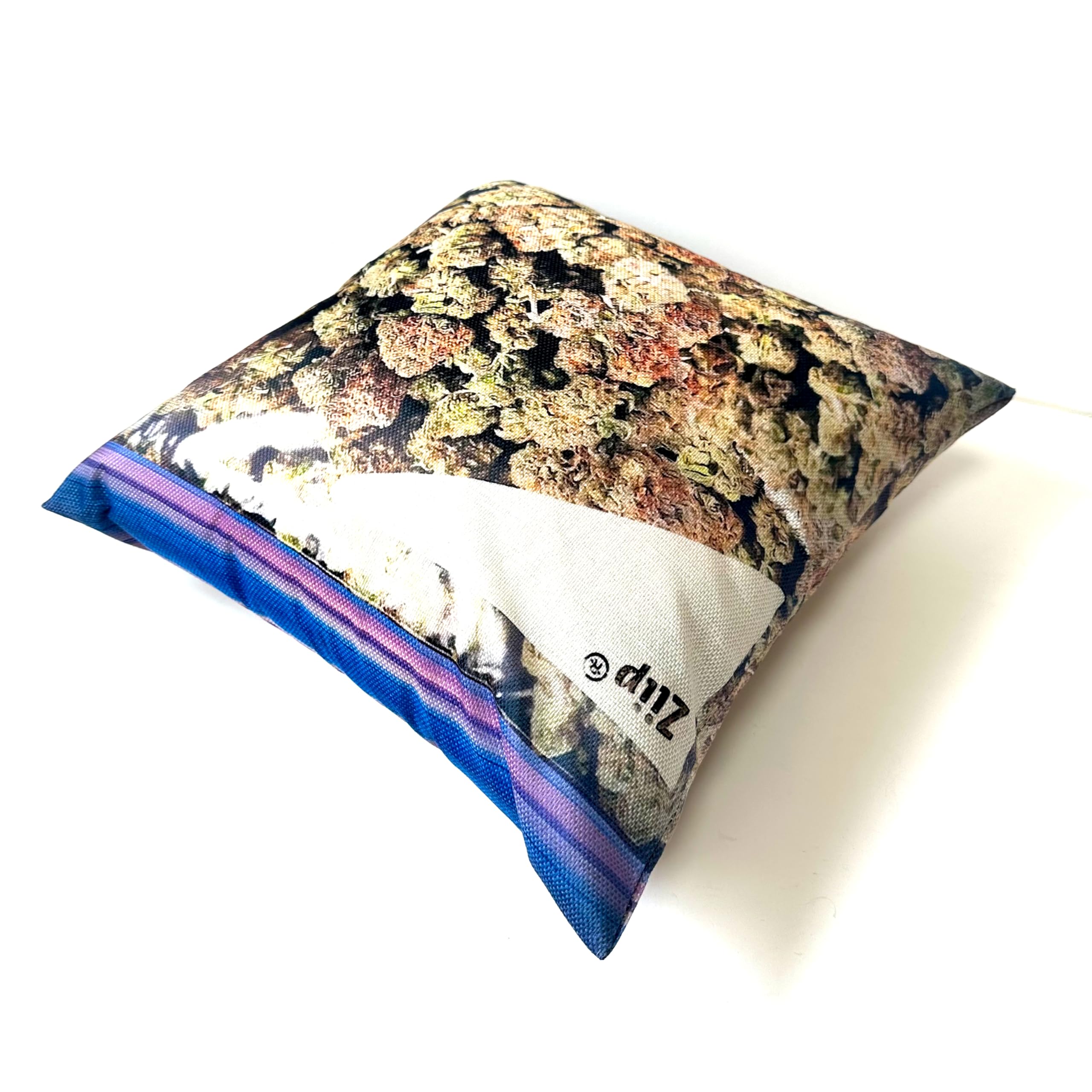 大麻柄 クッションカバー 2枚セット 4枚 WeedBag 柄 クッションカバー