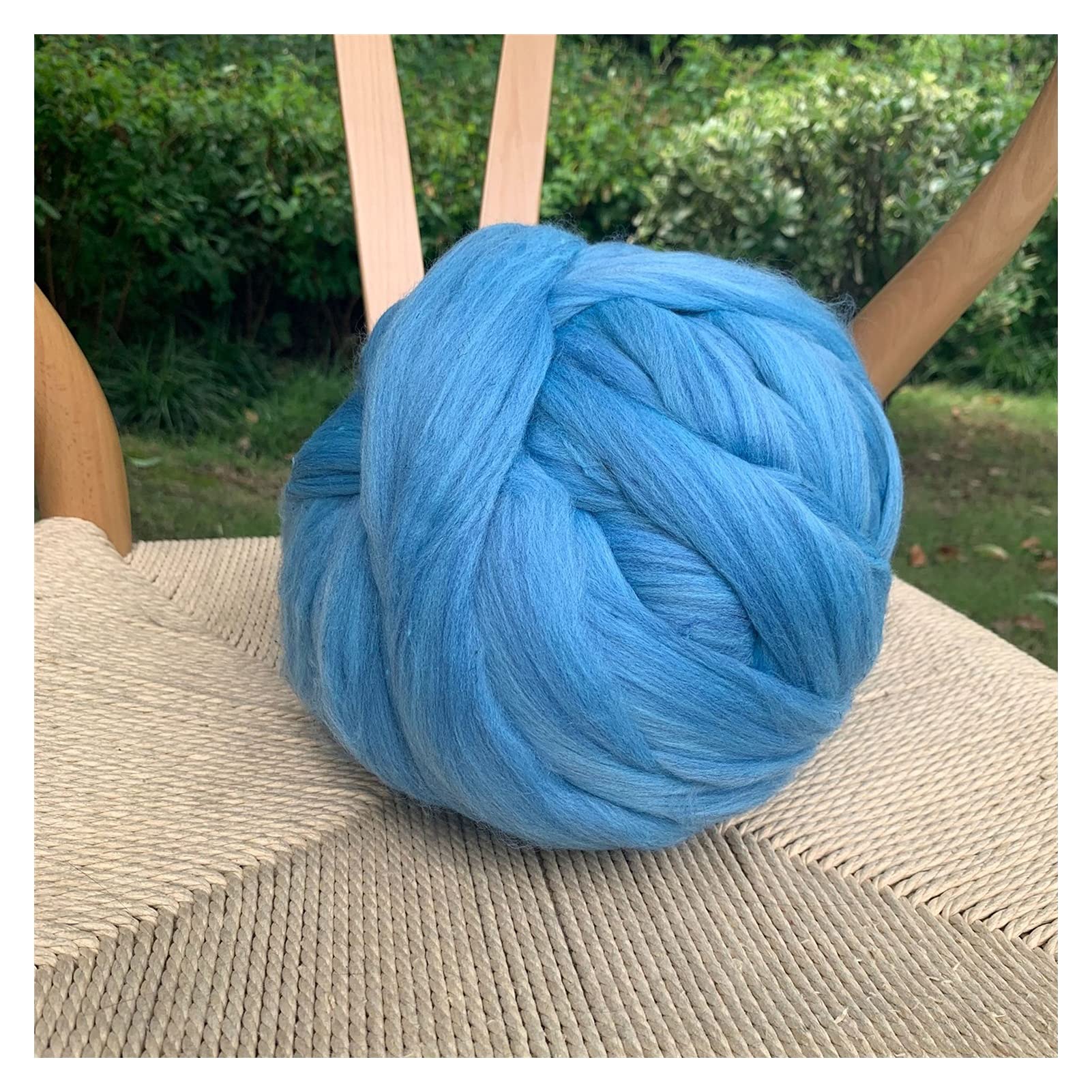 Chunky Yarn 1000g DIYCOARSE Hand strickende Decke Arm Stricken Decke Nachahmung Super Grob Blanket Leitung Riesengarn für Decken, Häkeln, Bohnen Paste. (Color : 11, Size : 1KG)